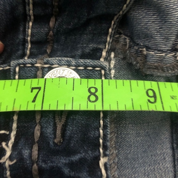 Womens Embroidered Seven Jeans. 34/28. Slim. - Picture 7 of 9